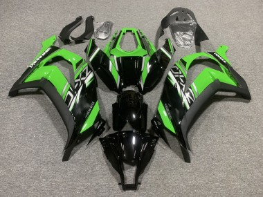 Cheap 2011-2015 Kawasaki ZX10R Motorcycle Fairings - Green Glossy Black Matte Black Canada