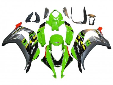 Cheap 2016-2020 Kawasaki ZX10R Motorcycle Fairings - Green Red Grey Canada