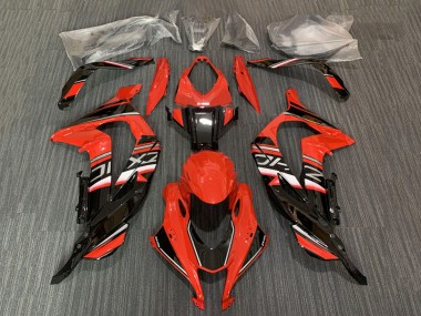 Cheap 2016-2020 Kawasaki ZX10R Motorcycle Fairing - Red Glossy Black Canada