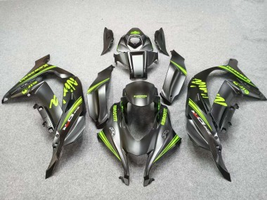 Cheap 2016-2020 Kawasaki ZX10R Motorcycle Fairings - Matte Black Green Canada