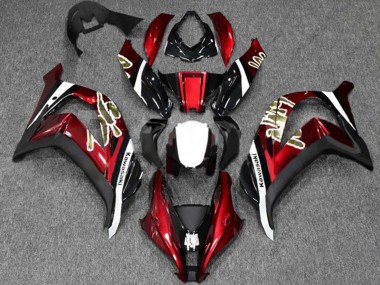 Cheap 2016-2020 Kawasaki ZX10R Motorcycle Fairings - Red Glossy Black White Canada