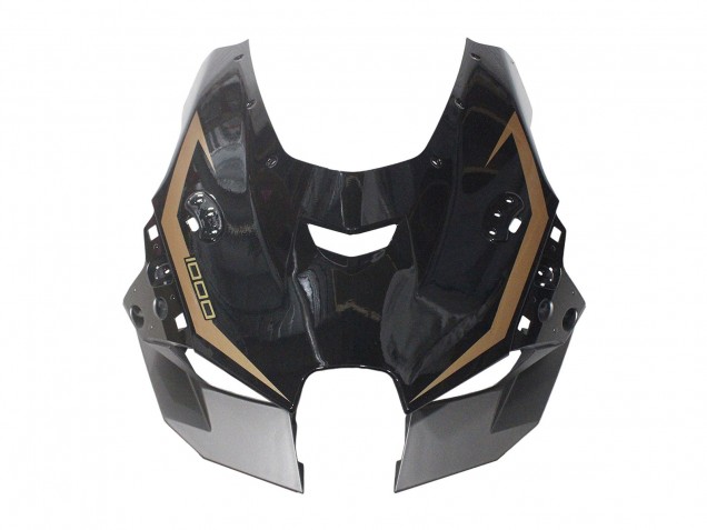 2021-2025 Kawasaki ZX10R Motorcycle Fairings - Black Grey Gold Canada