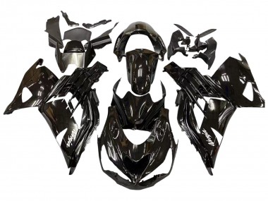 Cheap 2012-2024 Kawasaki ZX14R ZZR1400 Motorcycle Fairings - Glossy Black Matte Black White Ninja Canada