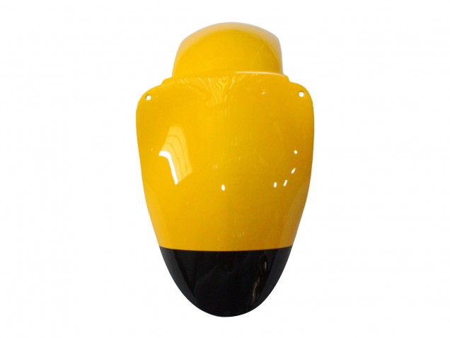 1998-1999 Kawasaki ZX6R Motorcycle Fairings - Yellow Black Monster Elf Bridgestone Canada