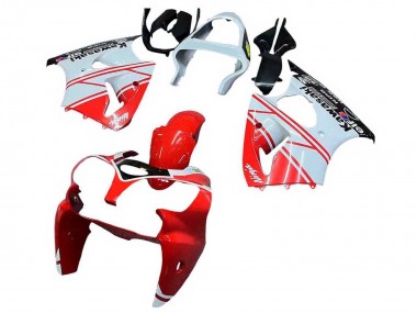 Cheap 2000-2002 Kawasaki ZX6R Motorcycle Fairings - White Red Black Canada