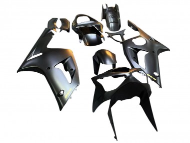 Cheap 2003-2004 Kawasaki ZX6R Motorcycle Fairings - Matte Black Gold 636 Canada