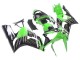 2003-2004 Kawasaki ZX6R Motorcycle Fairings - Green White Black Canada