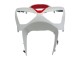 2003-2004 Kawasaki ZX6R Motorcycle Fairings - White Red Canada