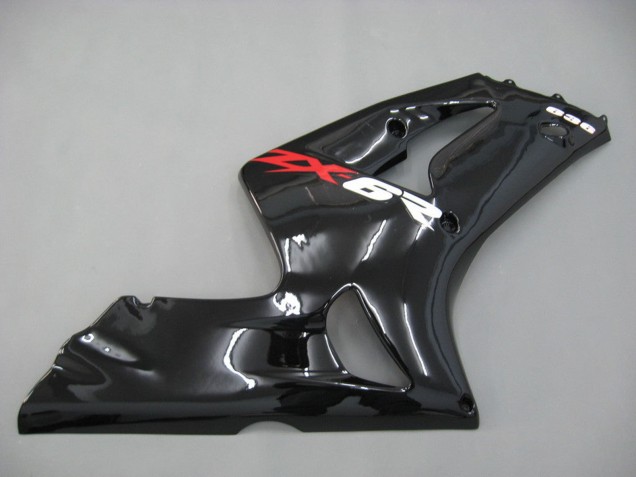 2003-2004 Kawasaki ZX6R Motorcycle Fairings - Glossy Black Canada