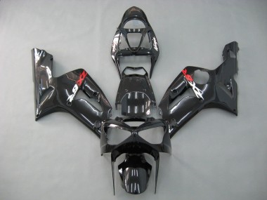 Cheap 2003-2004 Kawasaki ZX6R Motorcycle Fairings - Glossy Black Canada