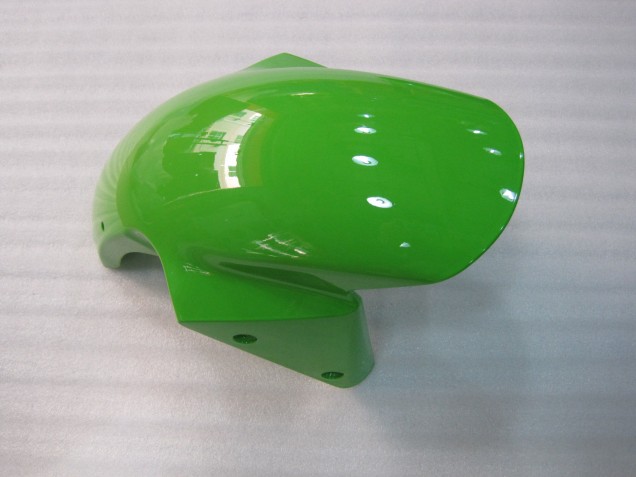 2003-2004 Kawasaki ZX6R Motorcycle Fairings - Green Black Elf Bridgestone Canada