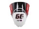 2005-2006 Kawasaki ZX6R Motorcycle Fairings - Green Red Black Elf 66 Canada