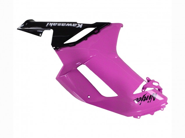 2007-2008 Kawasaki ZX6R Motorcycle Fairings - Black Pink Ninja Canada