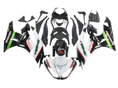 Cheap 2009-2012 Kawasaki ZX6R Motorcycle Fairings - White Red Black Green Canada