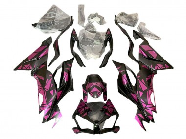 Cheap 2019-2022 Kawasaki ZX6R Motorcycle Fairings - Purple Black Canada