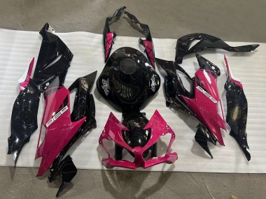 Cheap 2019-2022 Kawasaki ZX6R Motorcycle Fairings - Glossy Black Pink Ninja Canada