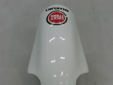 Cheap 2000-2002 Suzuki GSXR1000 Motorcycle Fairings - White Red Lucky Strike Canada