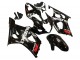 2003-2004 Suzuki GSXR 1000 Motorcycle Fairings - Glossy Black White Red Decals Canada