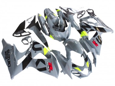 Cheap 2009-2016 Suzuki GSXR 1000 Motorcycle Fairings - Grey Neon Yellow Black Motul Canada