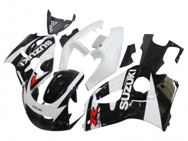 Cheap 1996-2000 Suzuki GSXR 600 / GSXR 750 Motorcycle Fairings - Black White Canada