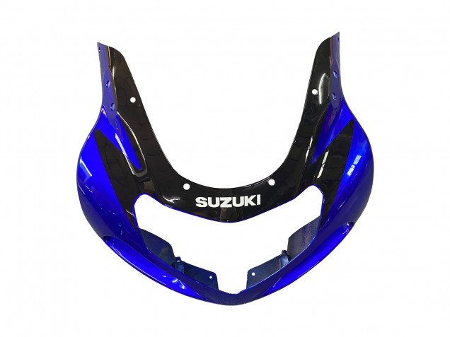2001-2003 Suzuki GSXR 600 / GSXR 750 Motorcycle Fairings - Blue Yellow Glossy Black Canada