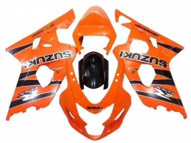 Cheap 2004-2005 Suzuki GSXR 600 / GSXR 750 Motorcycle Fairings - Orange Black Canada
