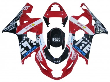 Cheap 2004-2005 Suzuki GSXR 600 / GSXR 750 Motorcycle Fairings - Red White Black Blue Canada