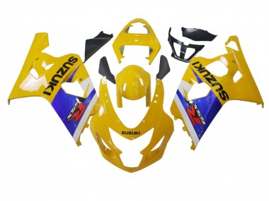 Cheap 2004-2005 Suzuki GSXR 600 / GSXR 750 Motorcycle Fairing - Yellow White Blue Black Canada