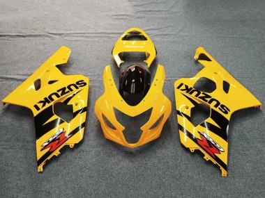 Cheap 2004-2005 Suzuki GSXR 600 / GSXR 750 Motorcycle Fairings - Yellow Black Canada