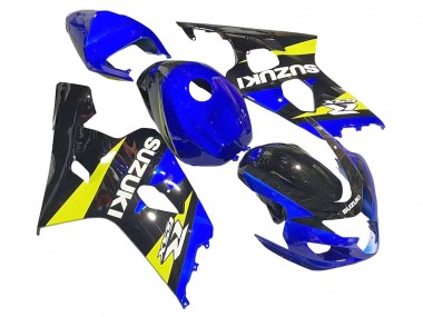 Cheap 2004-2005 Suzuki GSXR 600 / GSXR 750 Motorcycle Fairings - Blue Yellow Black Canada