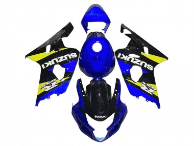 Cheap 2004-2005 Suzuki GSXR 600 / GSXR 750 Motorcycle Fairings - Blue Yellow Black Canada