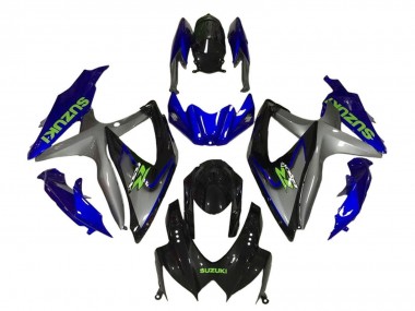 Cheap 2008-2010 Suzuki GSXR 600 / GSXR 750 Motorcycle Fairings - Blue Grey Glossy Black Green Canada