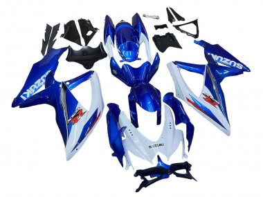 Cheap 2008-2010 Suzuki GSXR 600 / GSXR 750 Motorcycle Fairing Kits - Blue White Red Canada