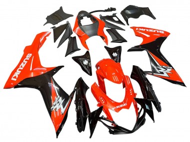 Cheap 2011-2024 Suzuki GSXR 600 / GSXR 750 Motorcycle Fairings Kits - Red Glossy Black Canada