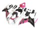 2011-2024 Suzuki GSXR 600 / GSXR 750 Motorcycle Fairings - White Pink Black Corona Canada
