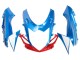 2011-2024 Suzuki GSXR 600 / GSXR 750 Motorcycle Fairings - Blue White Red Canada