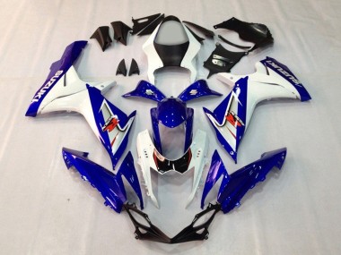 Cheap 2011-2024 Suzuki GSXR 600 / GSXR 750 Motorcycle Fairings - Blue White Canada