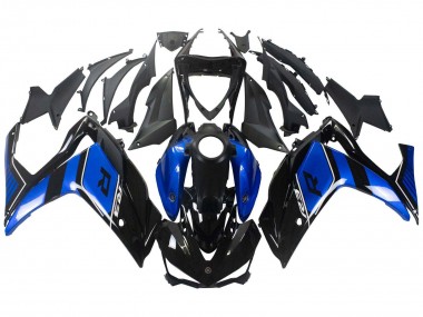 Cheap 2015-2018 Yamaha YZF R3/R25 Motorcycle Fairing - Blue Glossy Black Canada