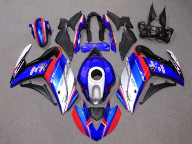 Cheap 2015-2018 Yamaha YZF R3/R25 Motorcycle Fairings - Blue Silver Red Black Castrol Canada