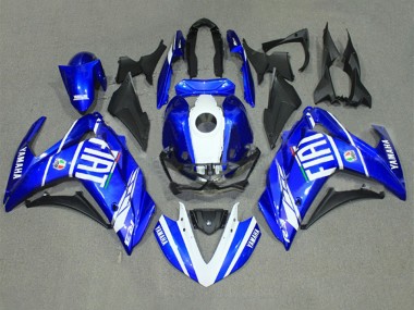 Cheap 2015-2018 Yamaha YZF R3/R25 Motorcycle Fairings - Blue White Fiat Canada