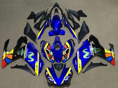 Cheap 2015-2018 Yamaha YZF R3/R25 Motorcycle Fairings - Blue Yellow Red Black Green Monster Canada
