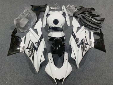 Cheap 2019-2021 Yamaha YZF R3/R25 Motorcycle Fairings - White Glossy Black Canada