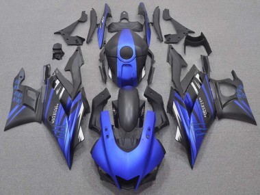 Cheap 2019-2021 Yamaha YZF R3/R25 Motorcycle Fairings - Blue Matte Black Monster Canada