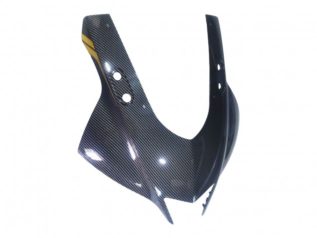 2019-2021 Yamaha YZF R3/R25 Motorcycle Fairings - Gold Black Carbon Fiber Canada
