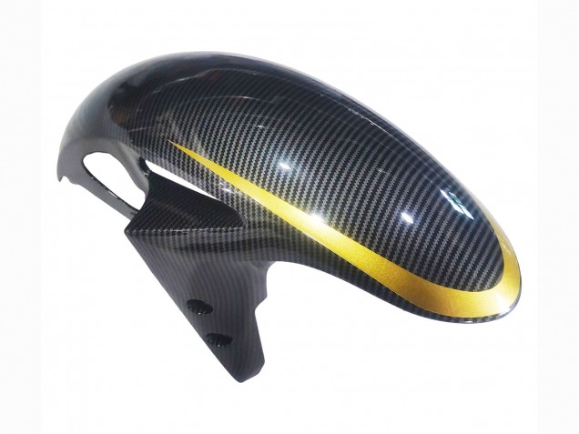 2019-2021 Yamaha YZF R3/R25 Motorcycle Fairings - Gold Black Carbon Fiber Canada