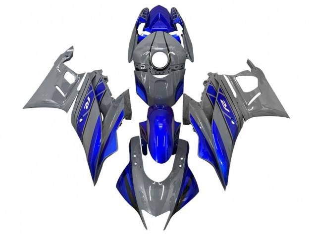 2019-2021 Yamaha YZF R3/R25 Motorcycle Fairings - Grey Blue Black Canada