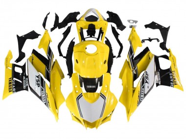 Cheap 2019-2021 Yamaha YZF R3/R25 Motorcycle Fairings - Yellow White Black Stripe Canada