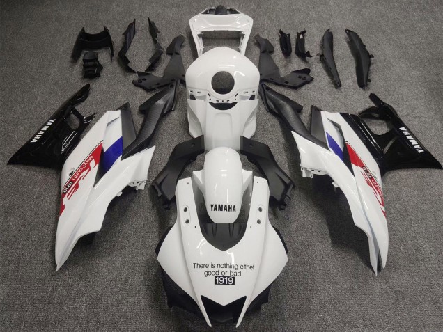 2022-2024 Yamaha YZF R3/R25 Motorcycle Fairings - White Red Blue Black 1919 Canada