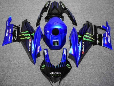 Cheap 2022-2024 Yamaha YZF R3/R25 Motorcycle Fairings - Blue Green Black Monster ENEOS Yamalube Canada