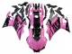 2022-2024 Yamaha YZF R3/R25 Motorcycle Fairings - Pink Glossy Black Monster Canada